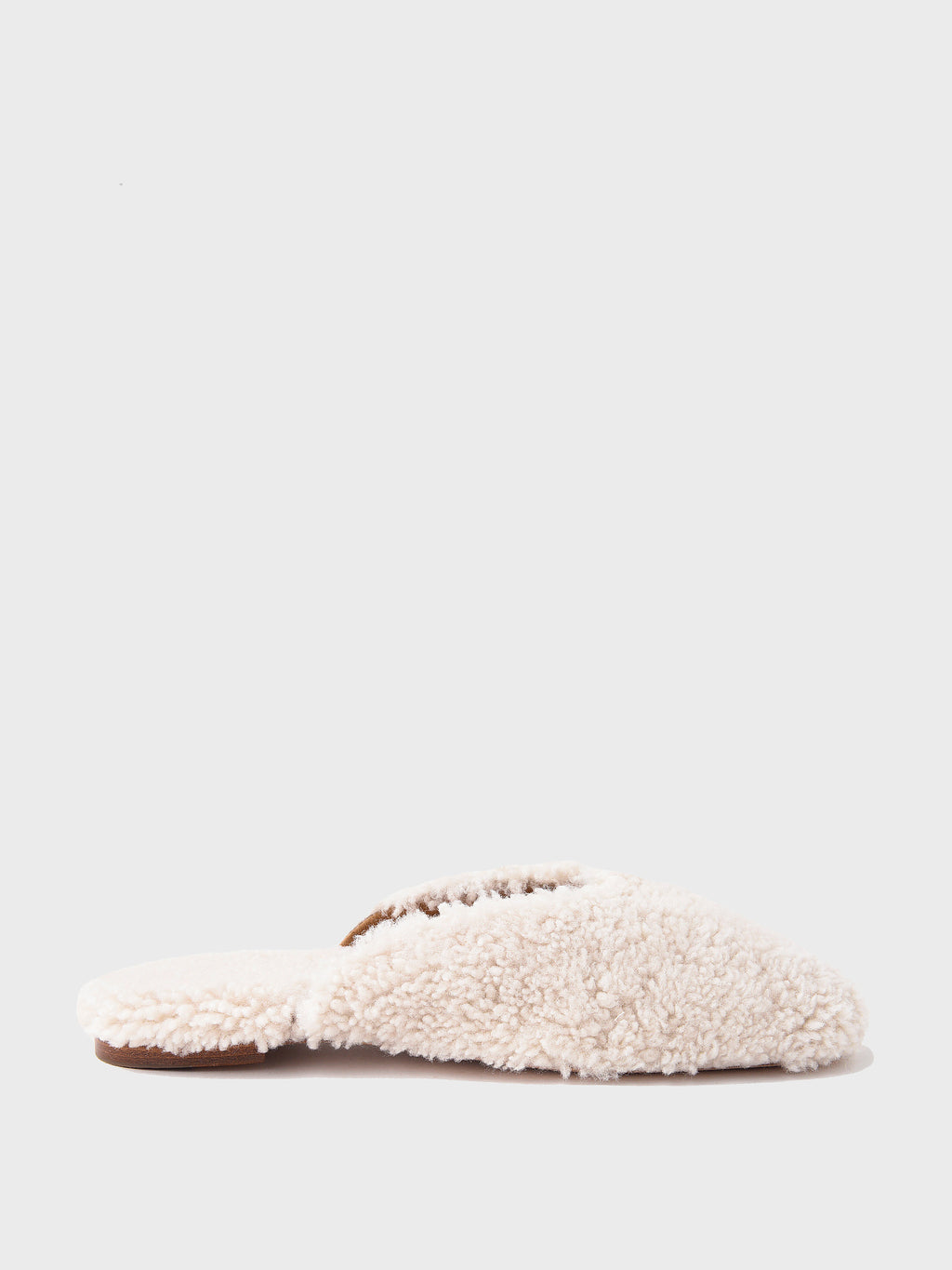 Sleeper Women's Cream Shearling Slipper - Saint Bernard