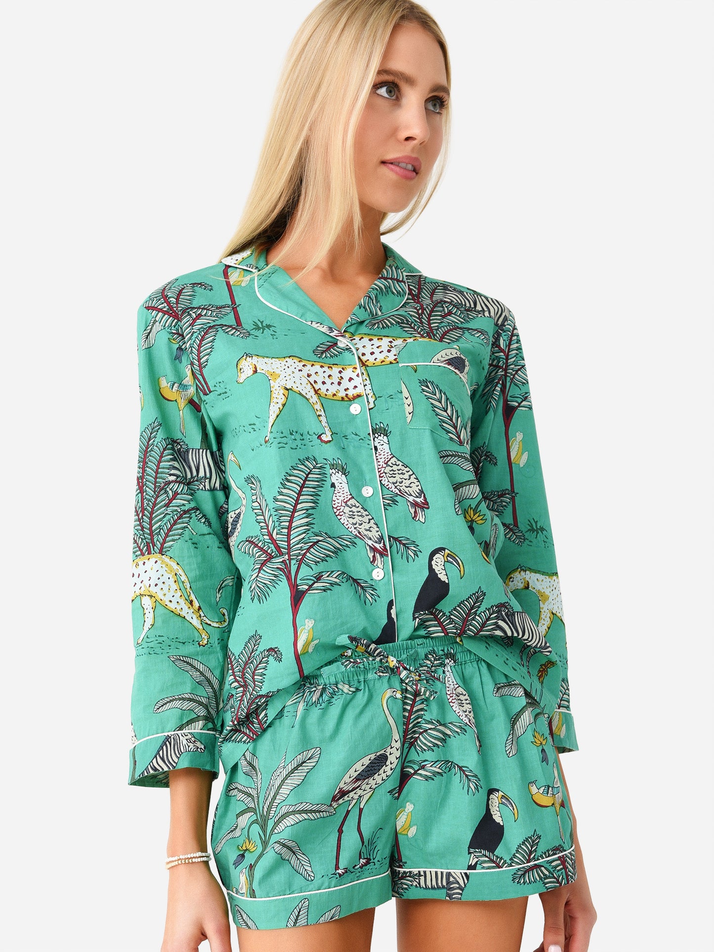 Sur La Vague Women's Safari Pajama Set