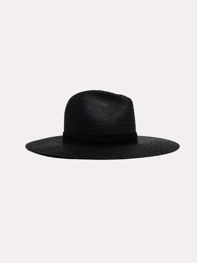 Lovely Bird San Sebastian Straw Fedora Hat - Saint Bernard