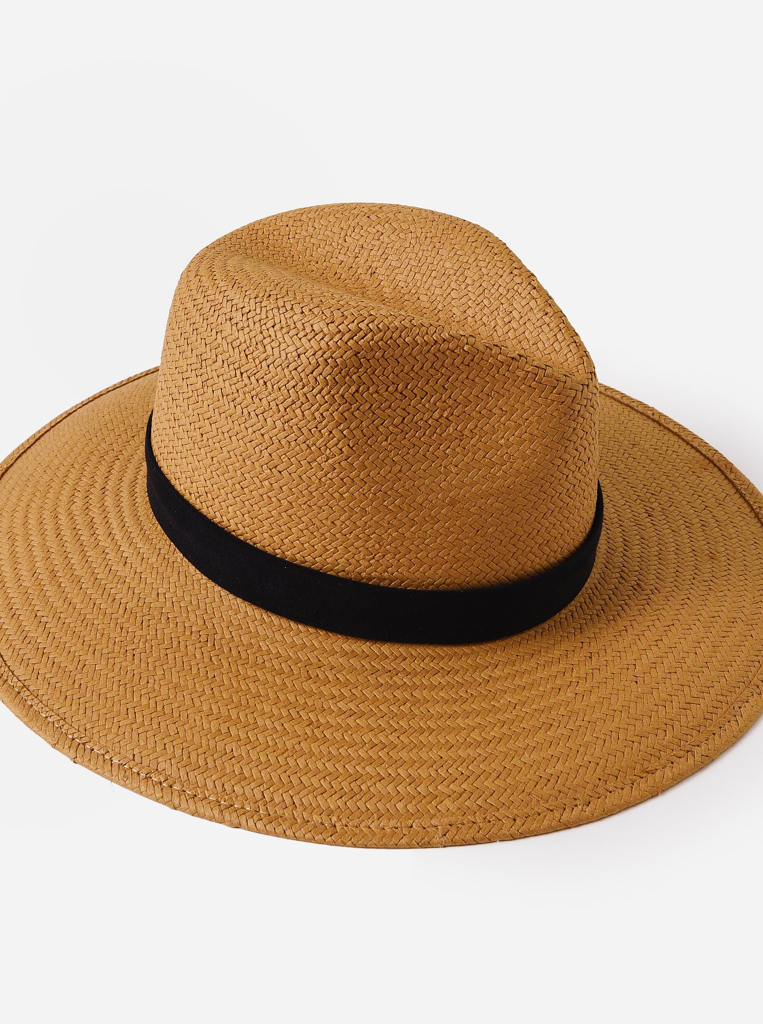 Lovely Bird San Sebastian Straw Fedora Hat - Saint Bernard