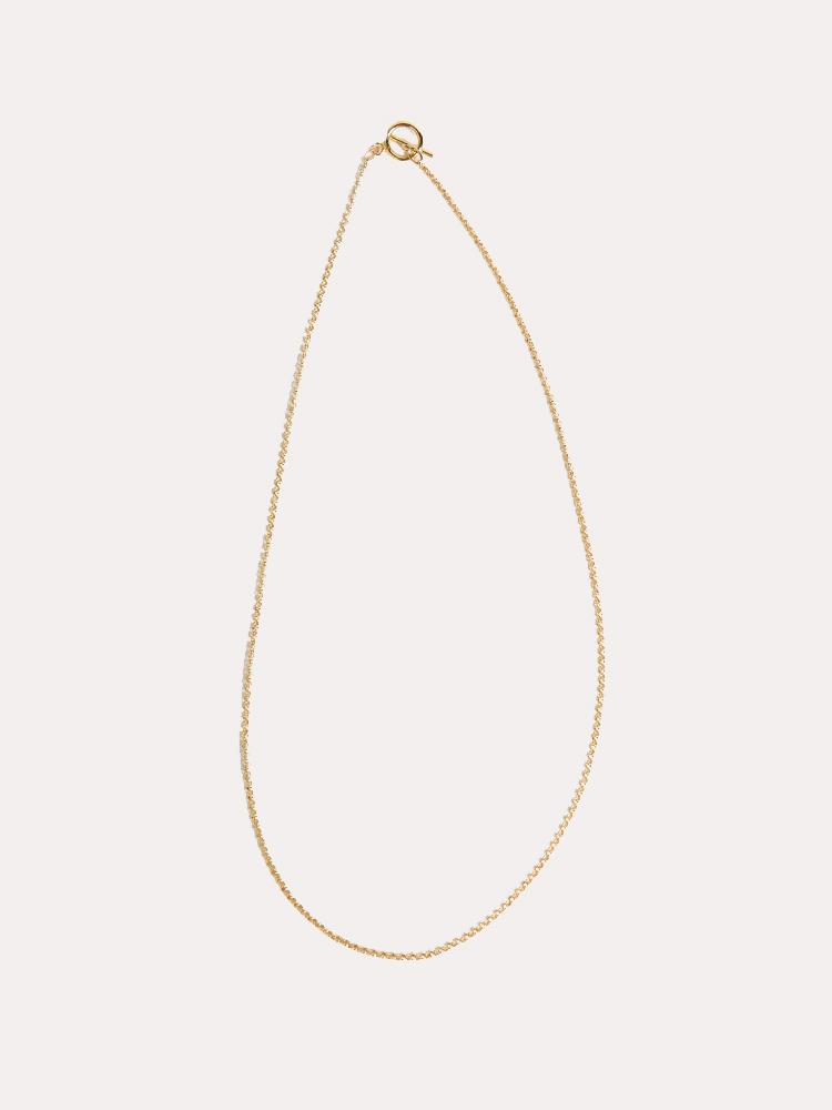 Annie O'Grady Designs Gold Fill Small Curb Chain With Toggle