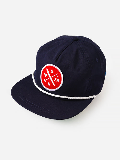 Saint Bernard DNA Ski Cross Circle Patch Hat