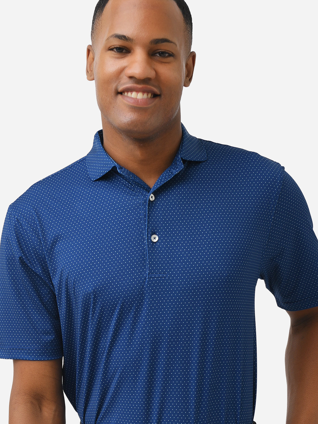 Saint Bernard Men's Bailey Birdseye Performance Polo - Saint Bernard