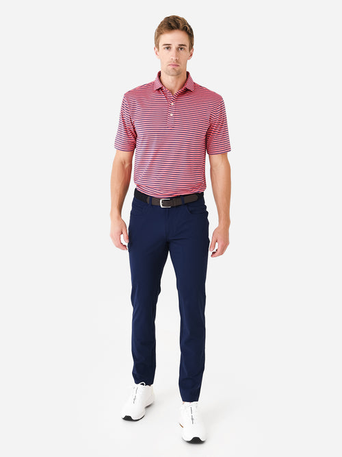 Saint Bernard Men's Miller Stripe Performance Polo