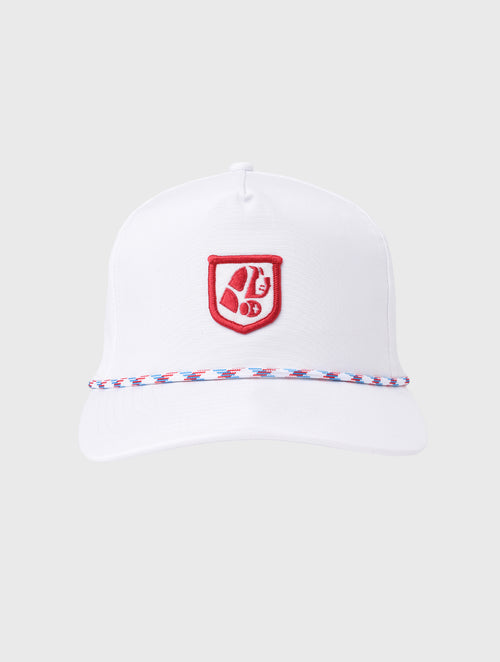 Saint Bernard Men's Small Shield Rope Hat - Saint Bernard