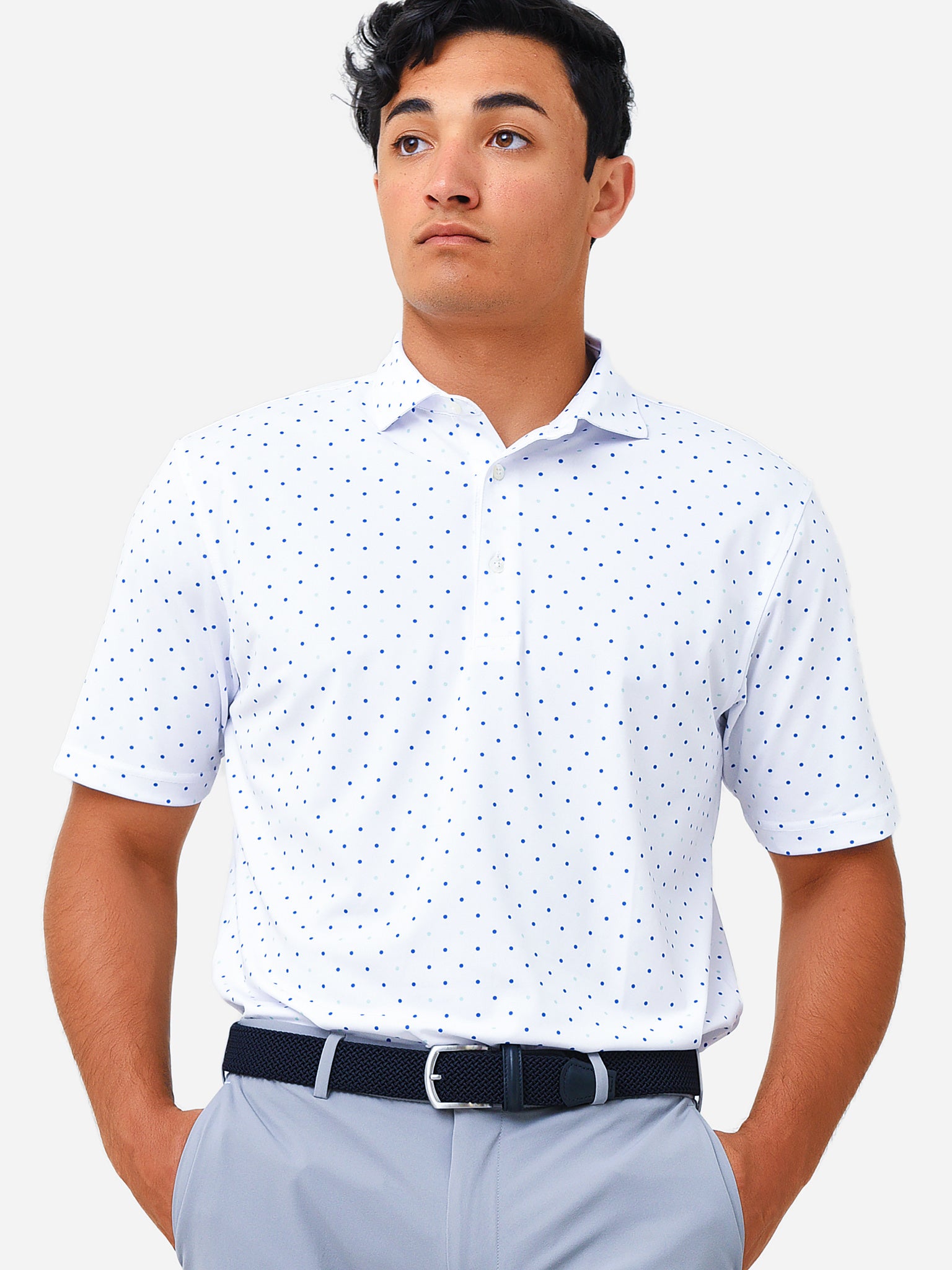 Saint Bernard Men's Gabe Performance Polo - Saint Bernard
