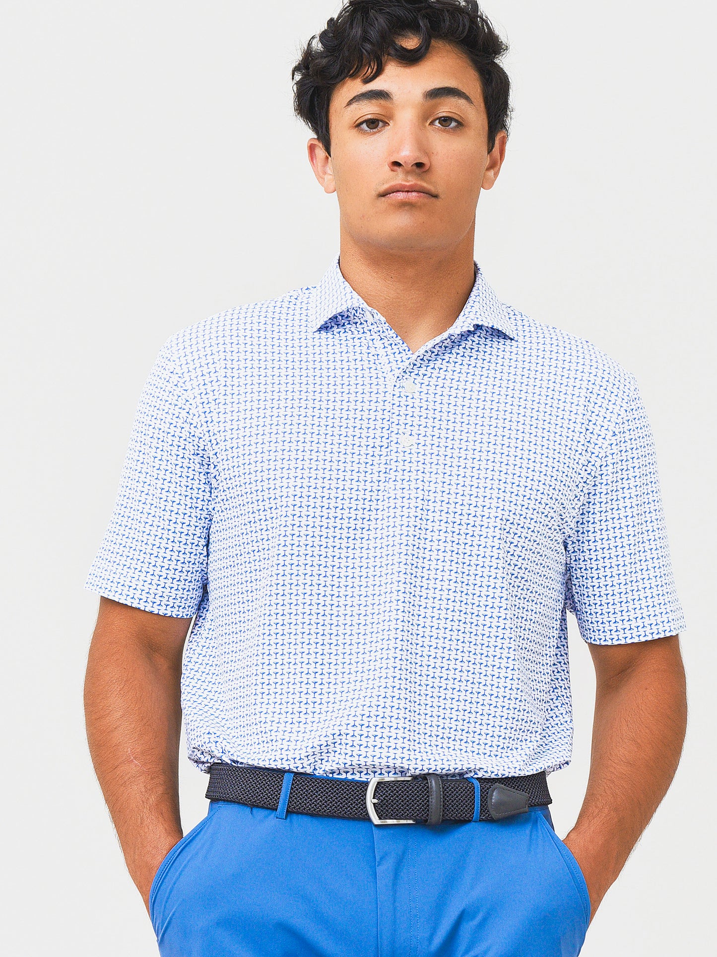 Saint Bernard Men's Olson Performance Polo - Saint Bernard