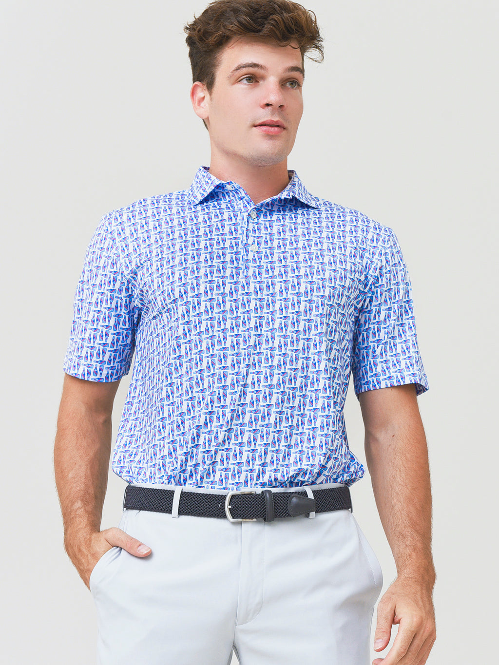 Saint Bernard Men's Chet Performance Polo - Saint Bernard