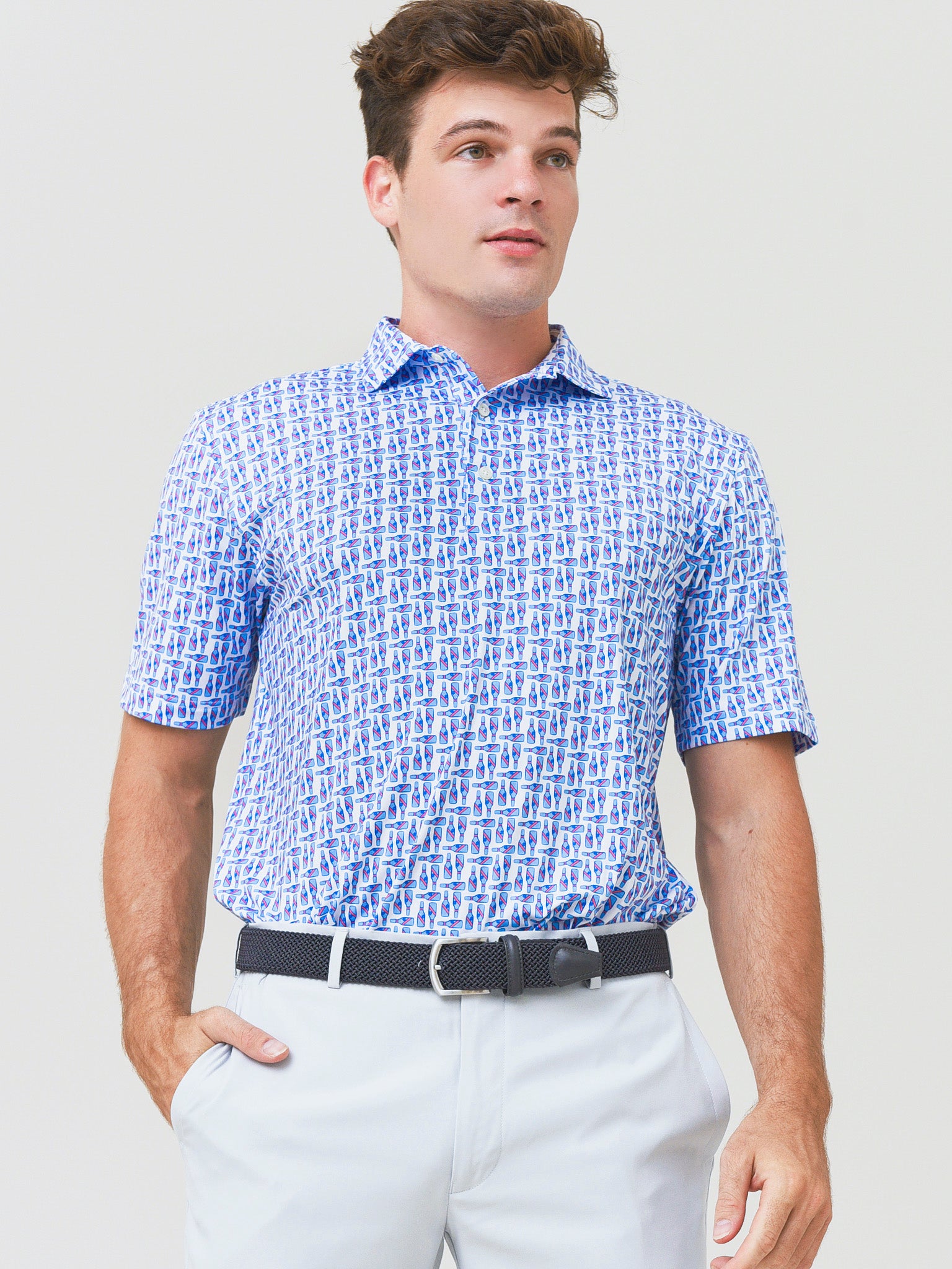 Saint Bernard Men's Chet Performance Polo - Saint Bernard