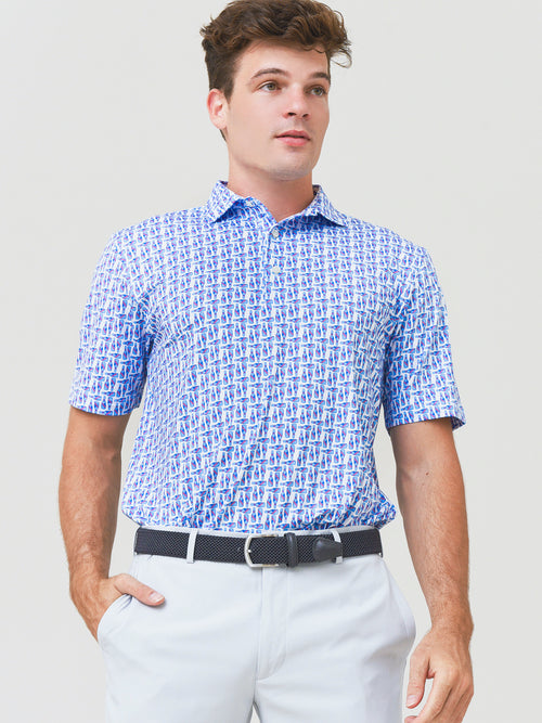 Saint Bernard Men's Chet Performance Polo - Saint Bernard