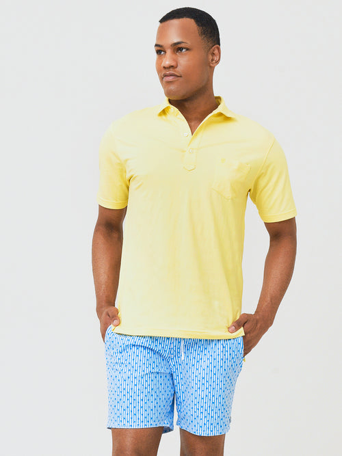 Saint Bernard Men's Everett Cotton Polo