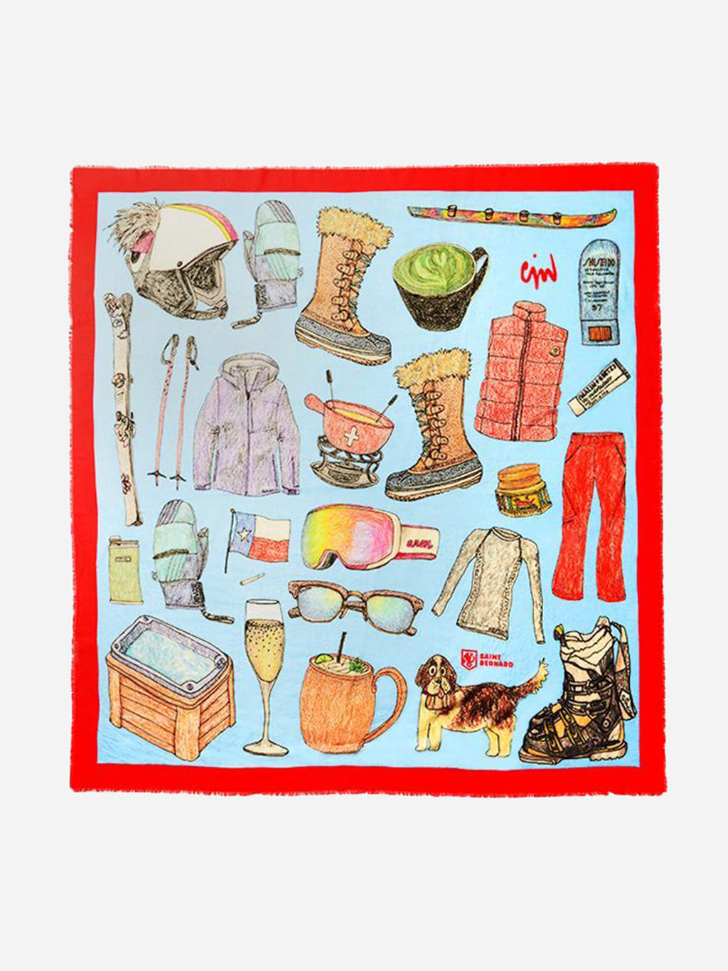 CJW Saint Bernard Scarf - Saint Bernard
