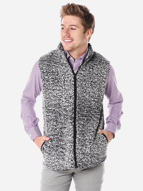 Saint Bernard Men's Frosty Fleece Vest - Saint Bernard