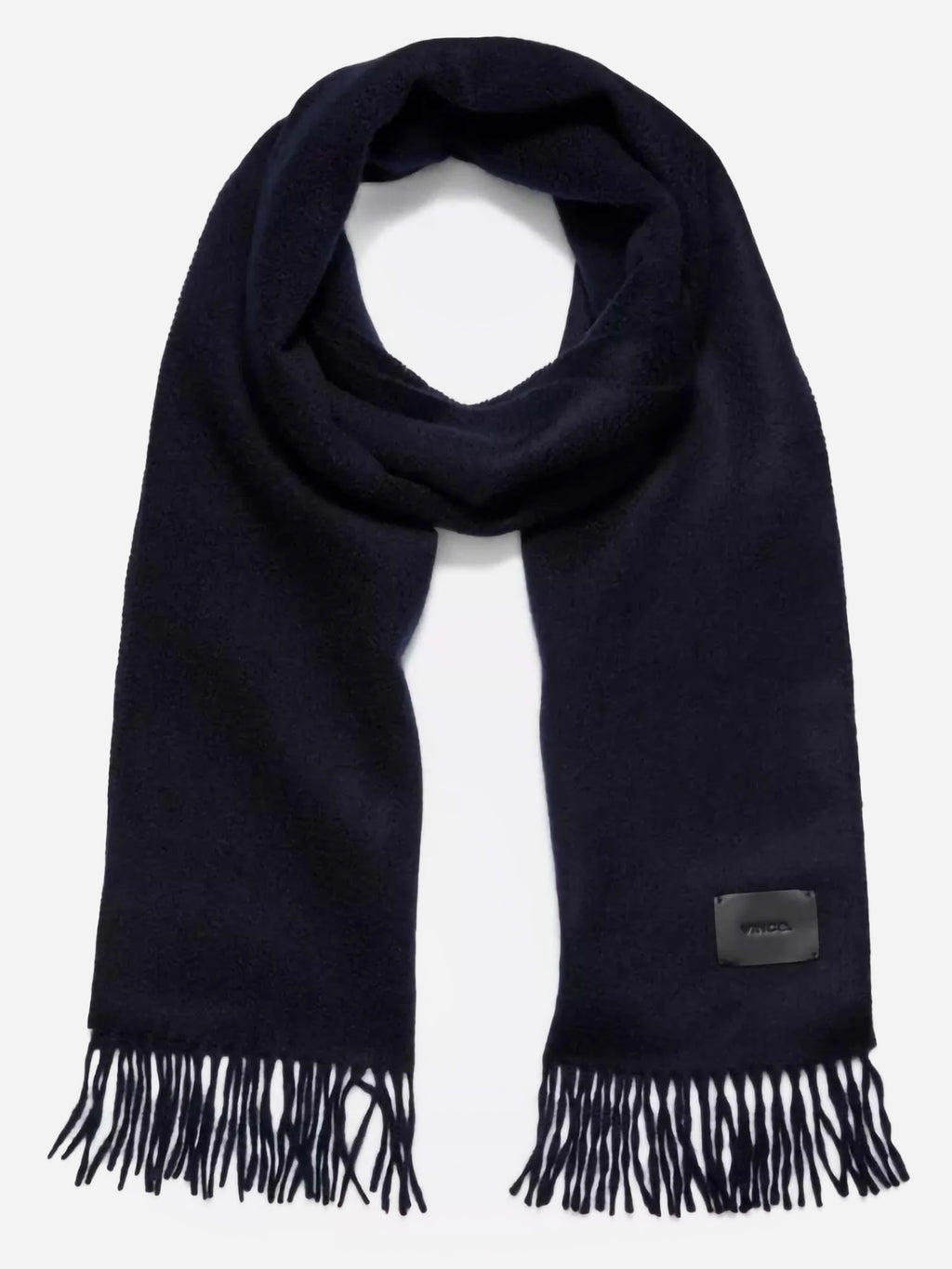 Vince Men's Cashmere Felted Fringe Scarf - Saint Bernard