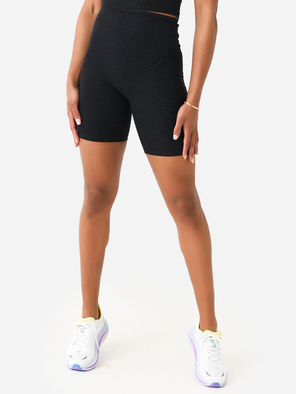 Beyond Yoga Women's Spacedye High Waisted 7" Biker Short - Saint Bernard