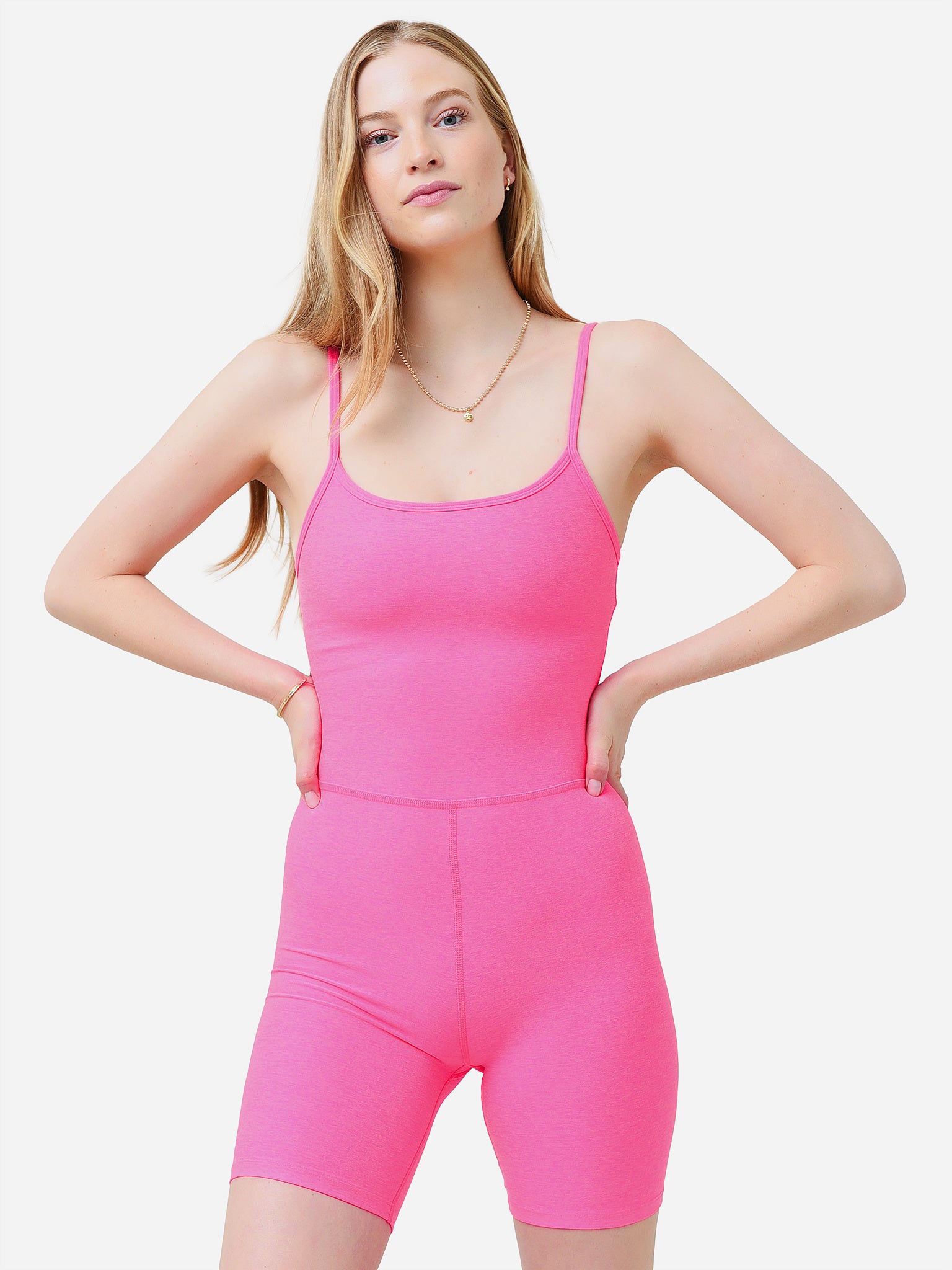 Beyond Yoga Women's Spacedye Get In Gear Biker Jumpsuit - Saint Bernard