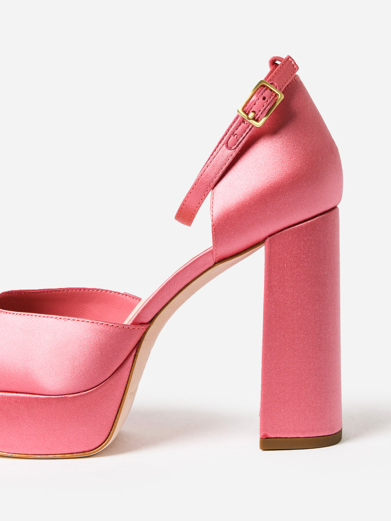 Loeffler Randall Women's Selina ClosedToe Platform Heel Saint Bernard