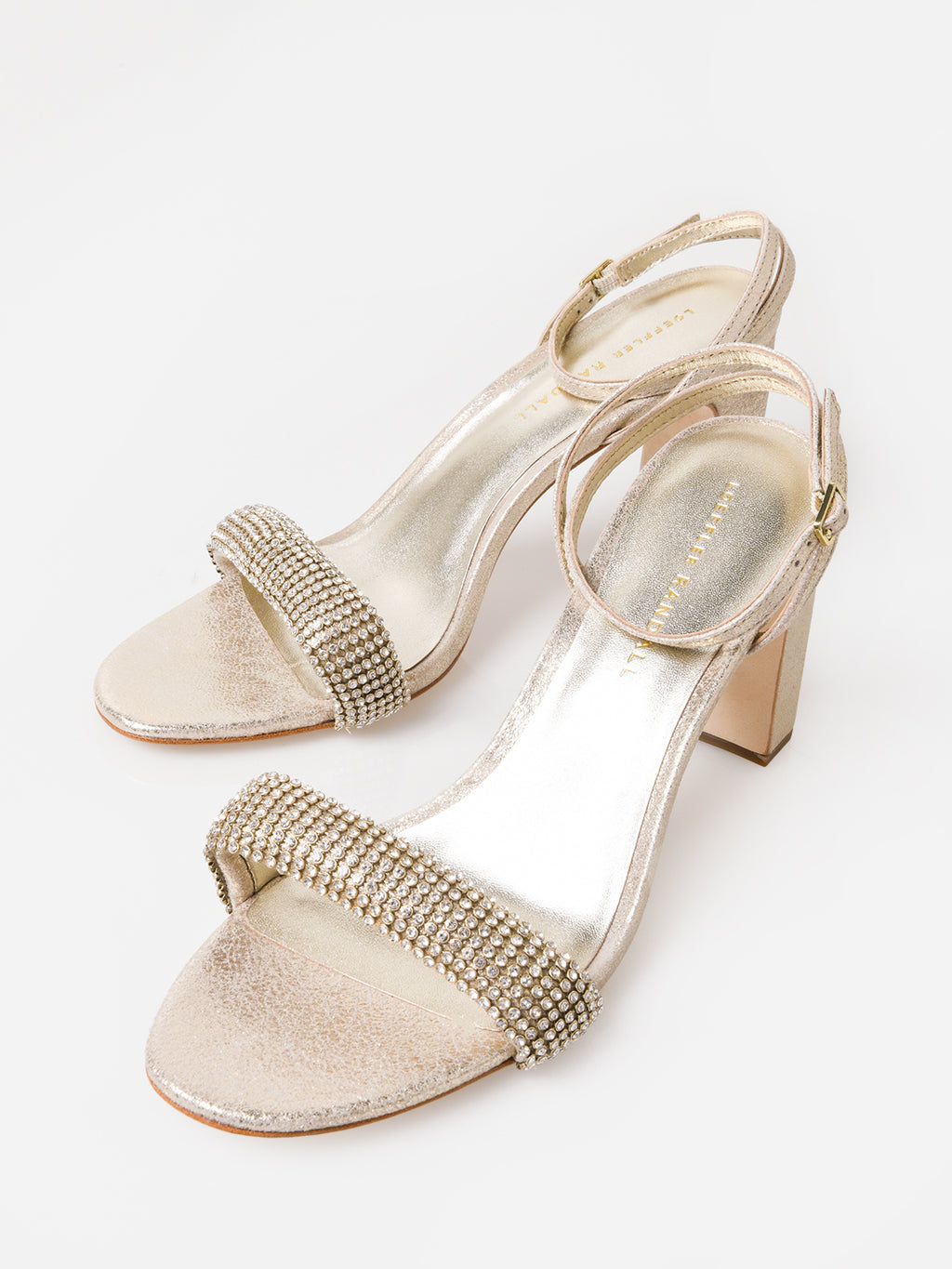 Loeffler Randall Women's Shay Rhinestone Heel - Saint Bernard