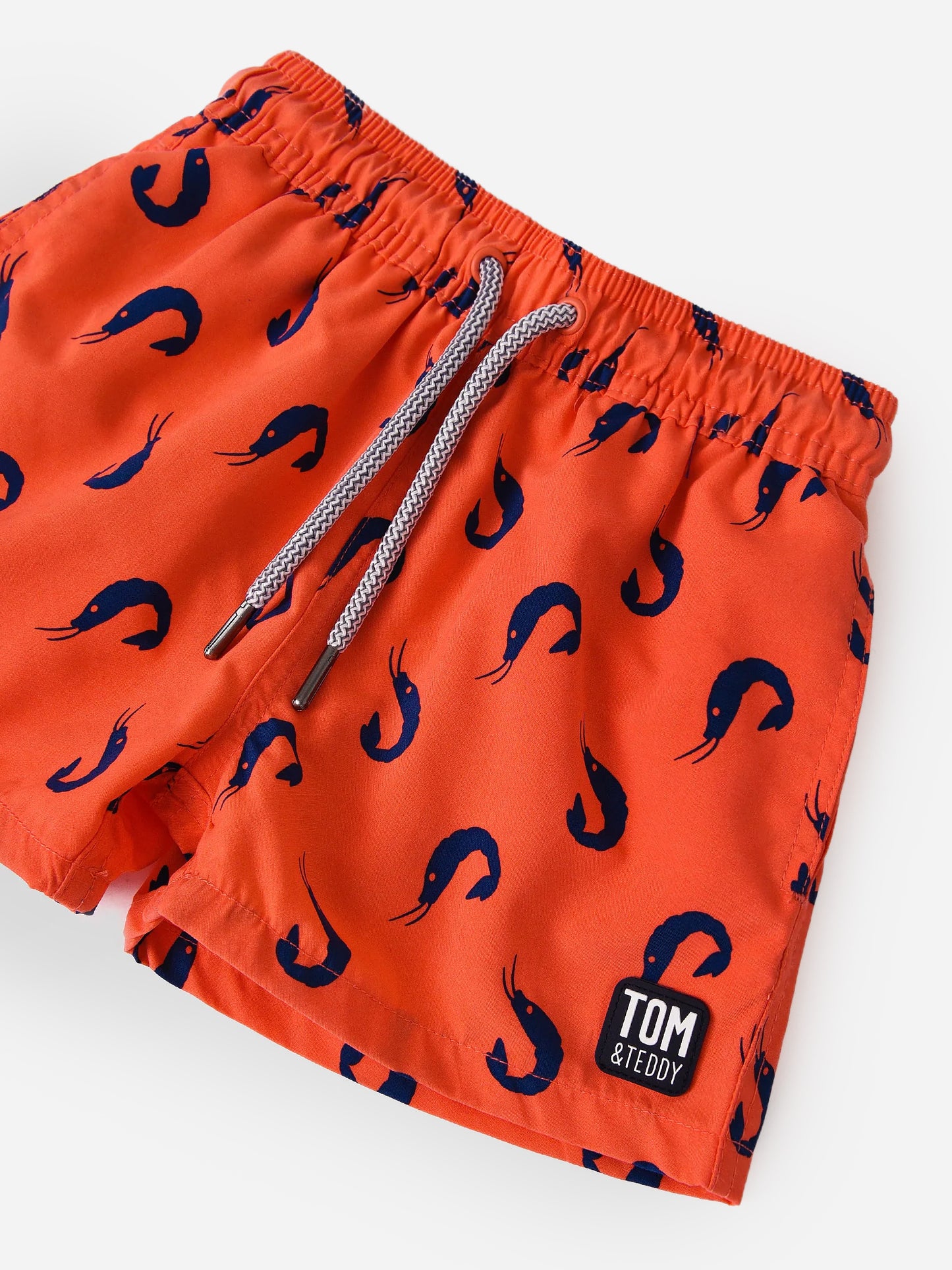 Tom & Teddy Boys' Shrimp Swim Trunks - Saint Bernard