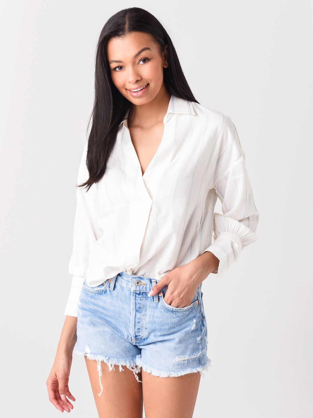 Zadig & Voltaire Women's Travela Raye Tunic Blouse - Saint Bernard