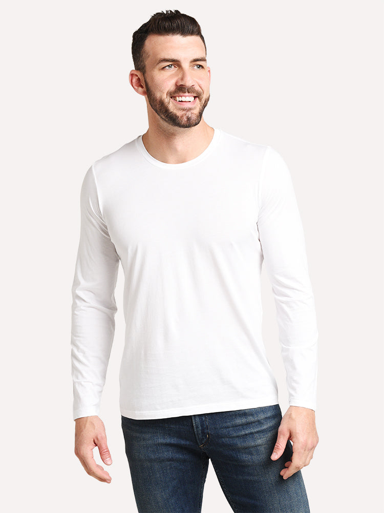 Velvet Men's Skeeter Whisper Classic Crew Neck Tee - Saint Bernard