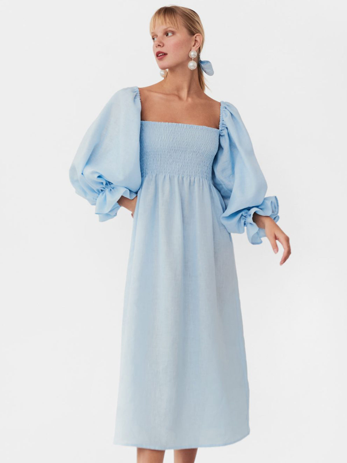 Sleeper Women's Atlanta Linen Dress