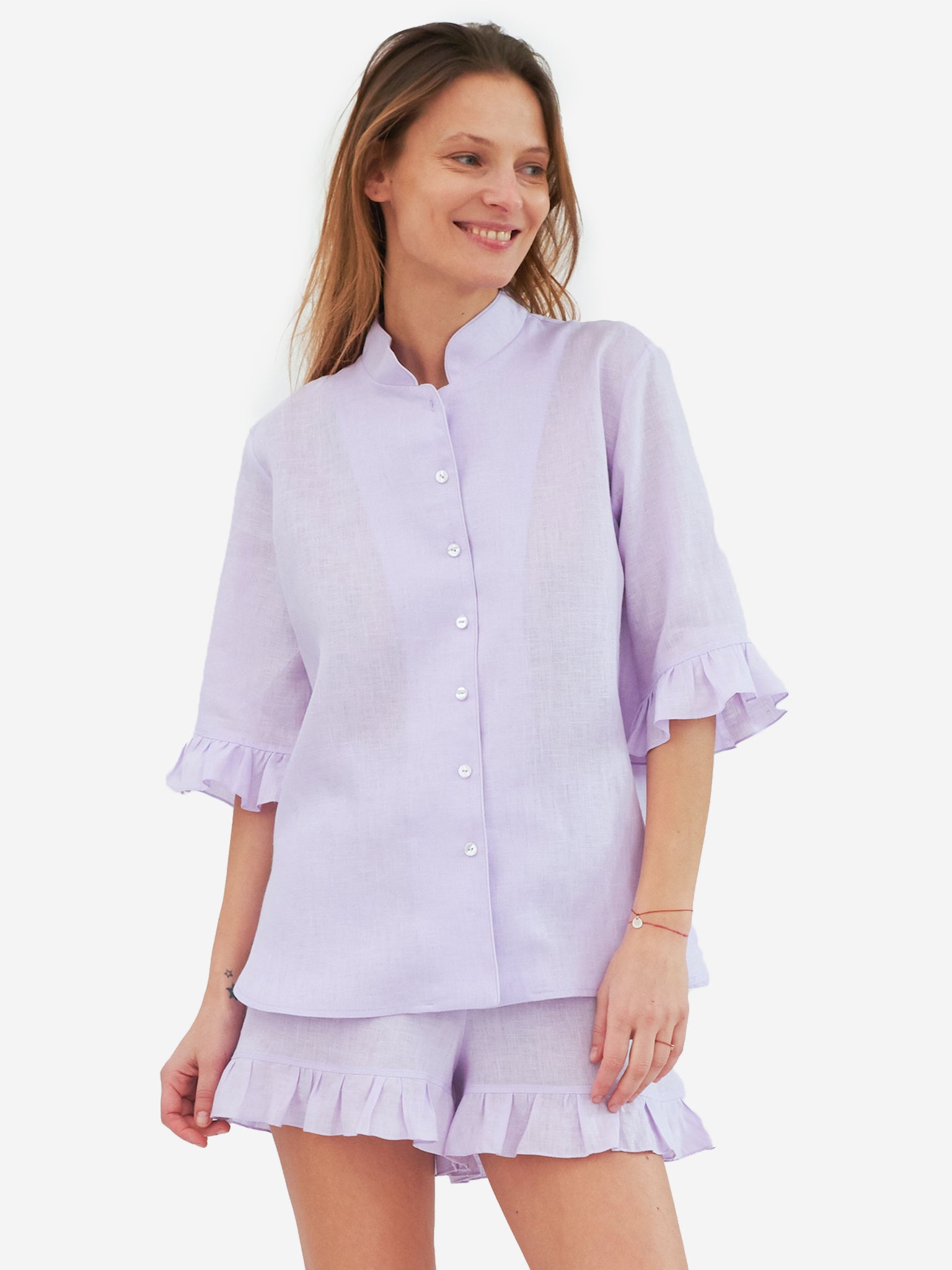 Sleeper Women's Linen Lounge Suit - Saint Bernard