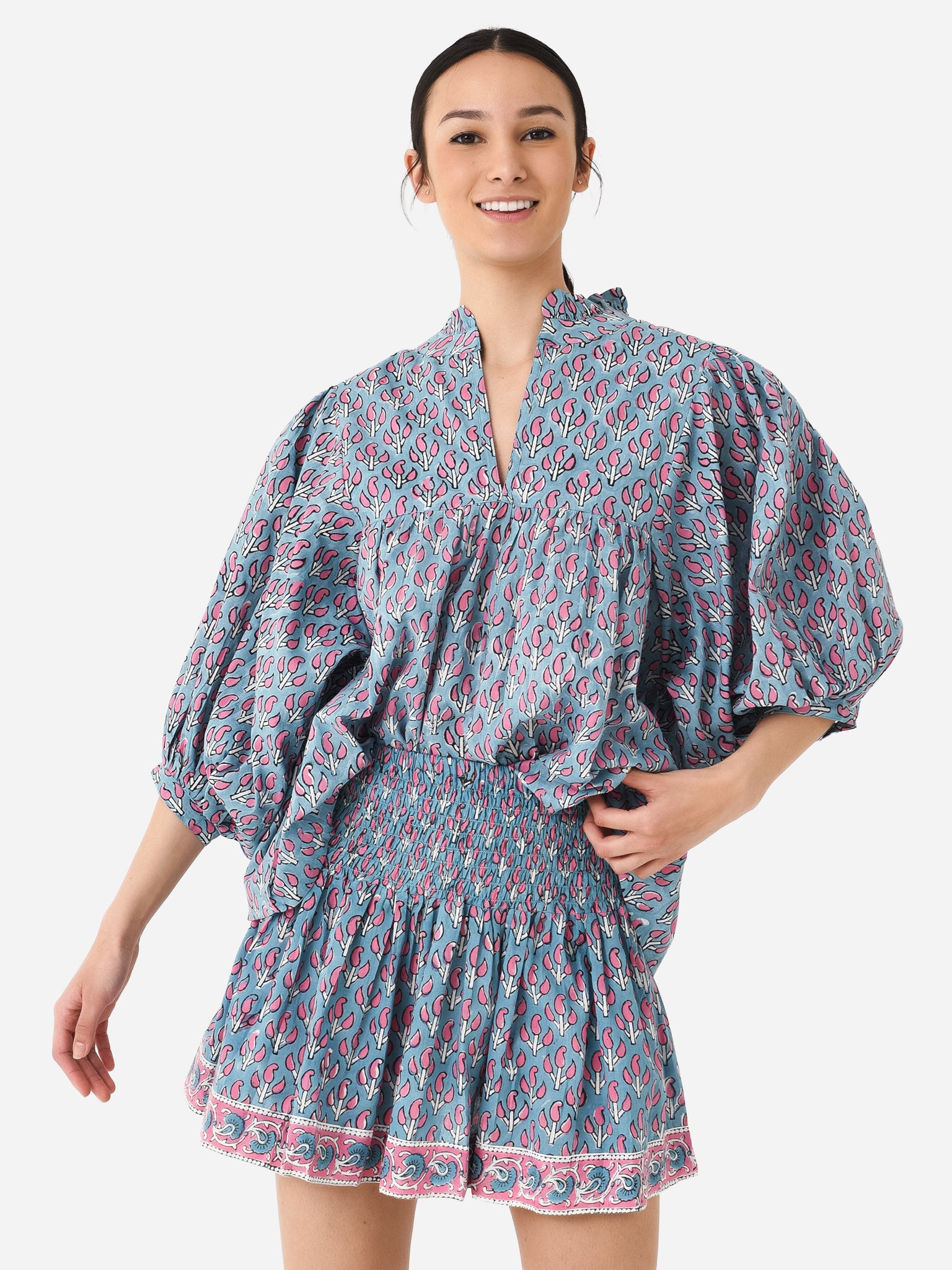 Sur La Vague Women's Blouse - Saint Bernard