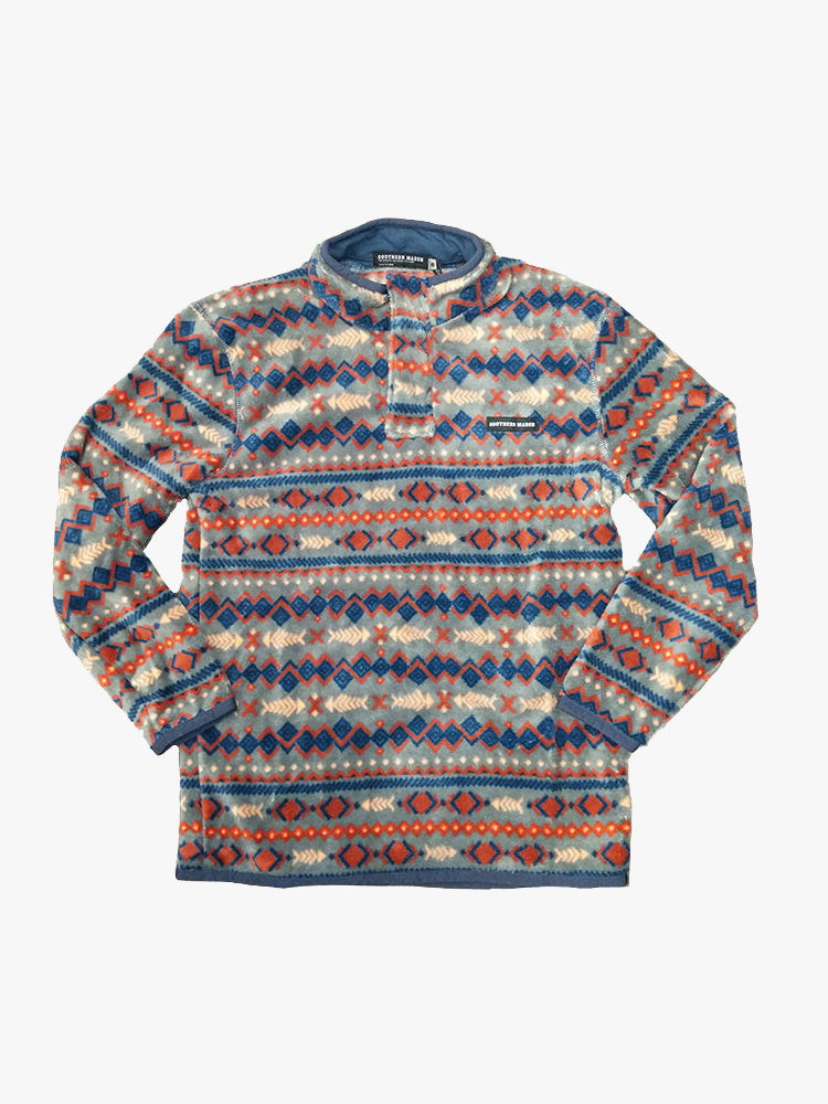 Southern Marsh Boys’ Culebra Catch Fleece Pullover - Saint Bernard