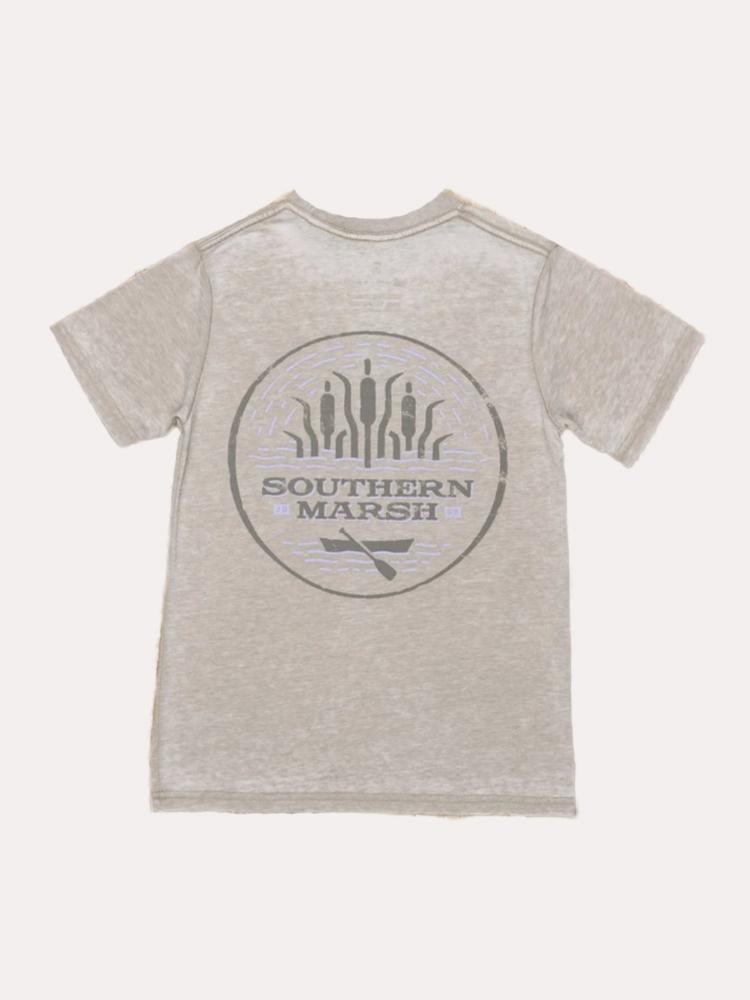 Southern Marsh Boys' Short Sleeve Seawash Paddle Tee - Saint Bernard