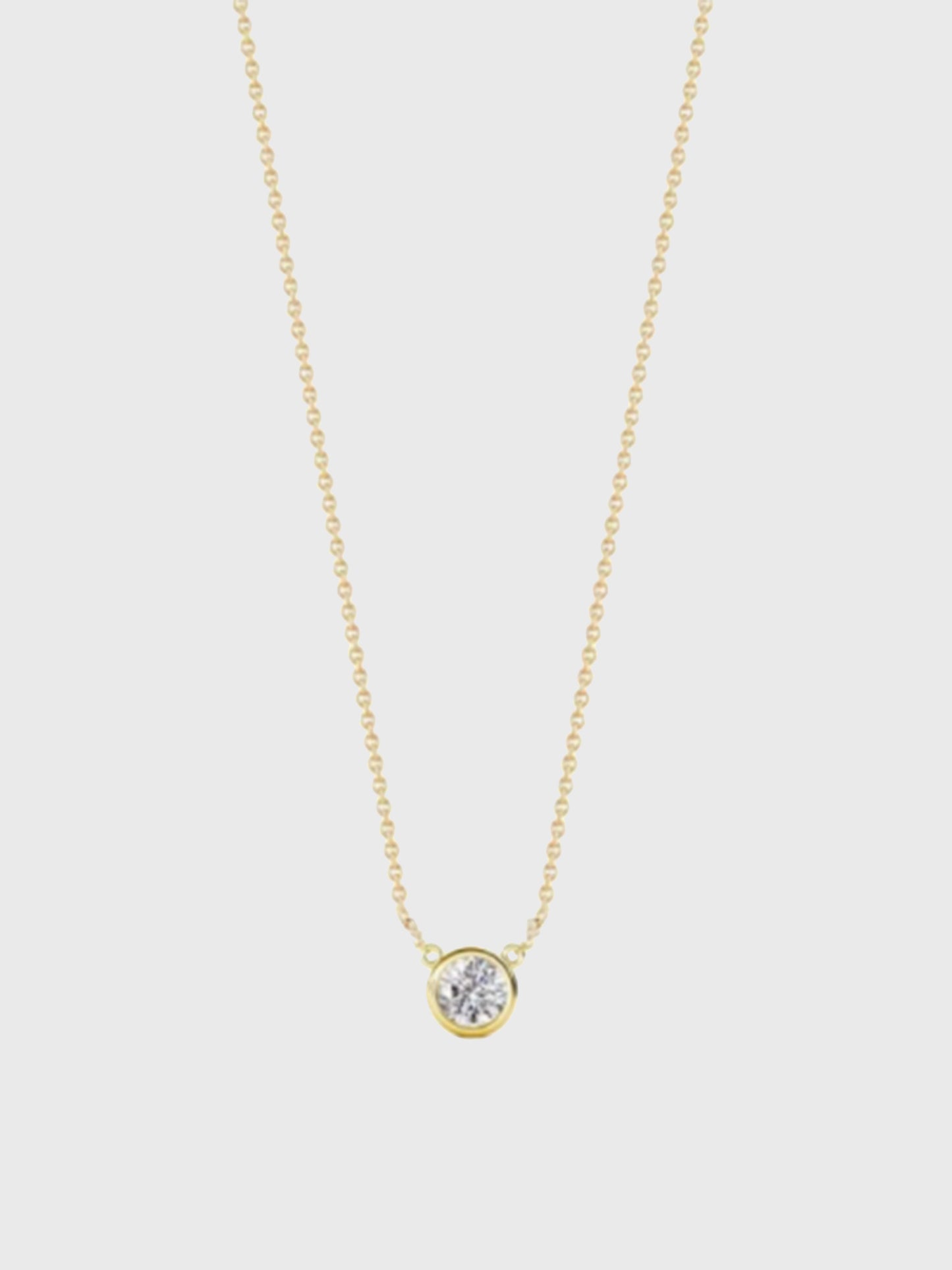 Shashi Solitaire Necklace - Saint Bernard