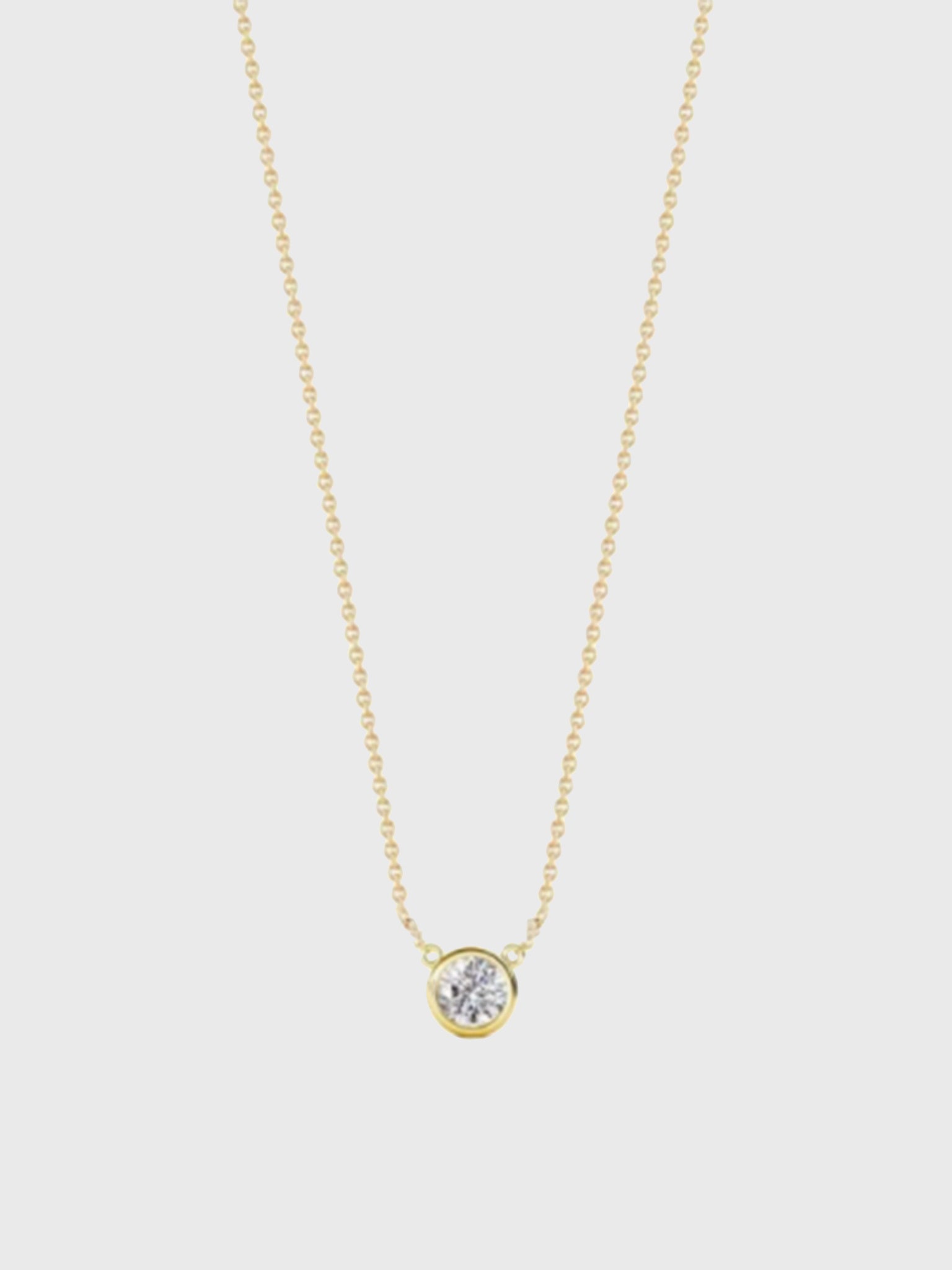 Shashi Solitaire Necklace - Saint Bernard
