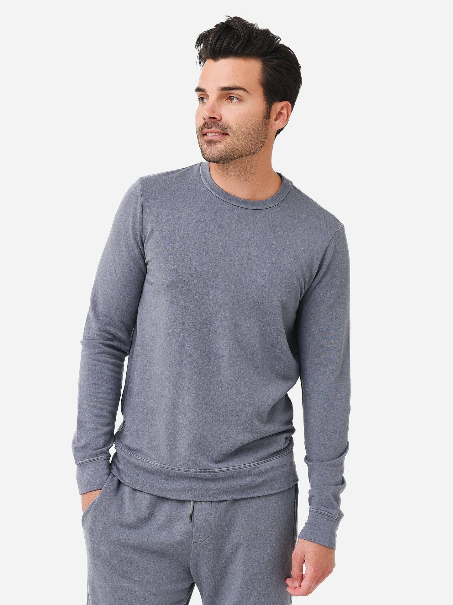 Velvet Men's Soren Luxe Fleece Sweatshirt - Saint Bernard