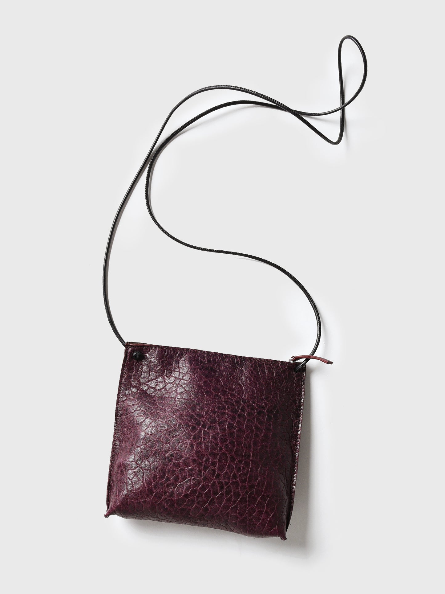 B-May Strappy Pouch Mulberry Pebbled