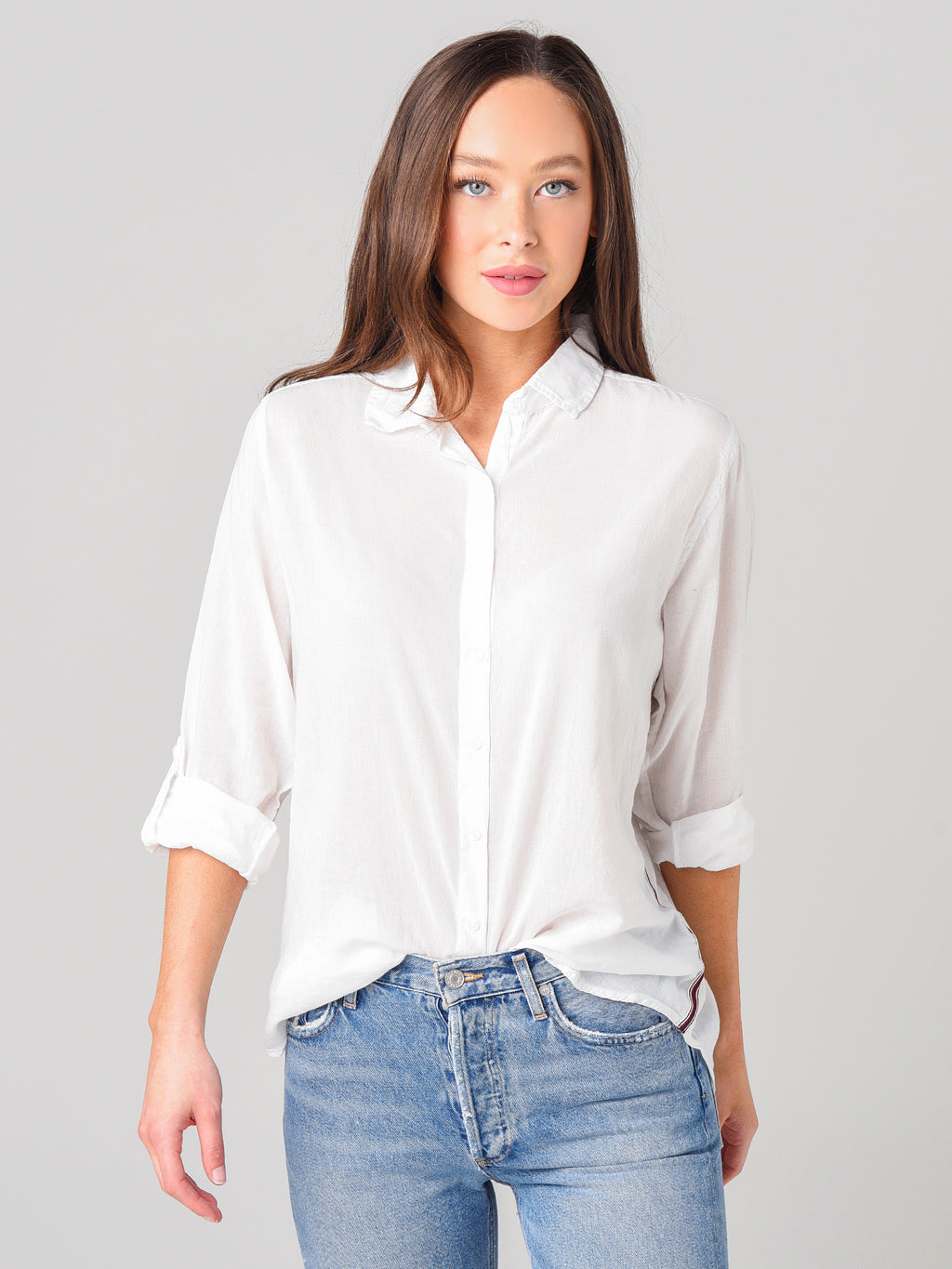 Sundry Women's Trim Oversize Shirt - Saint Bernard