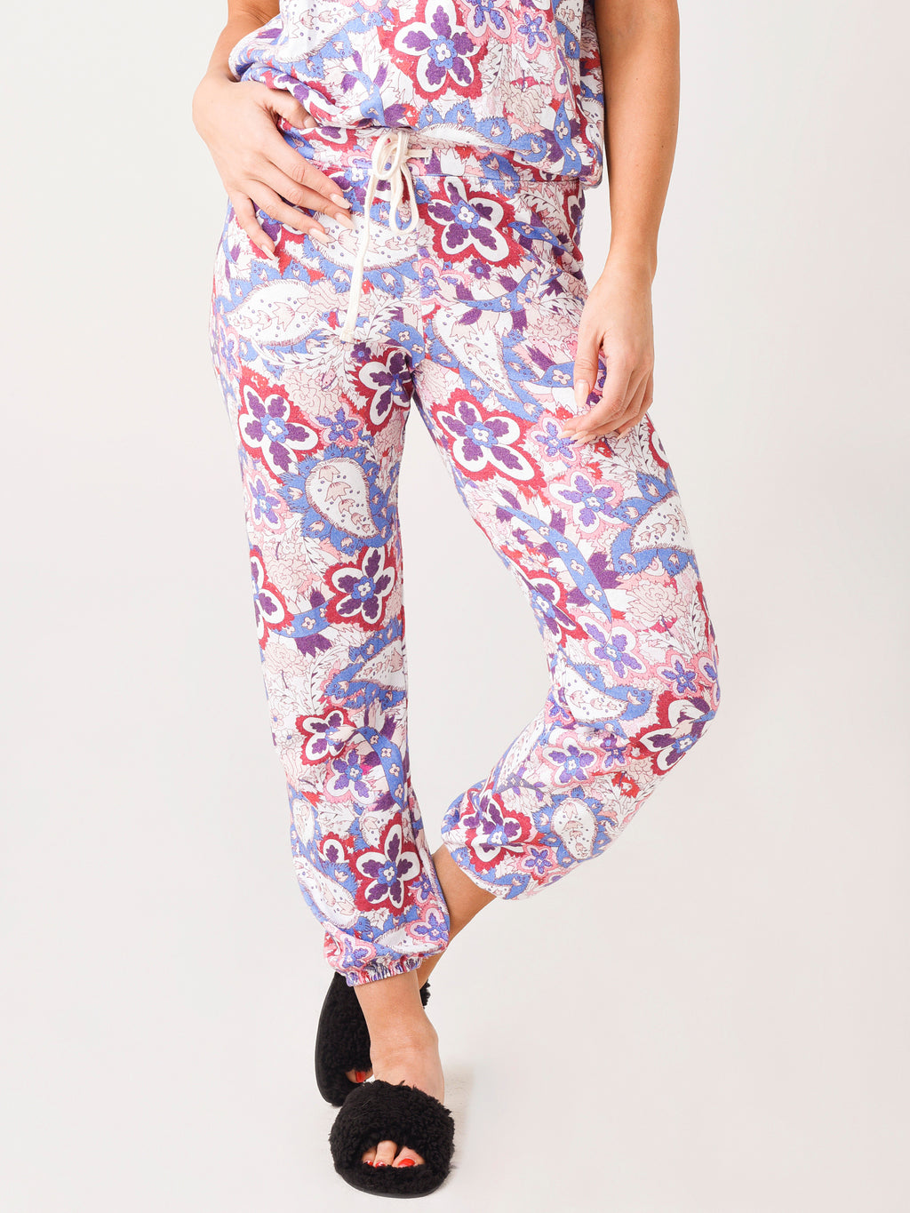 Sundry Women's Paisley Sweatpant - Saint Bernard