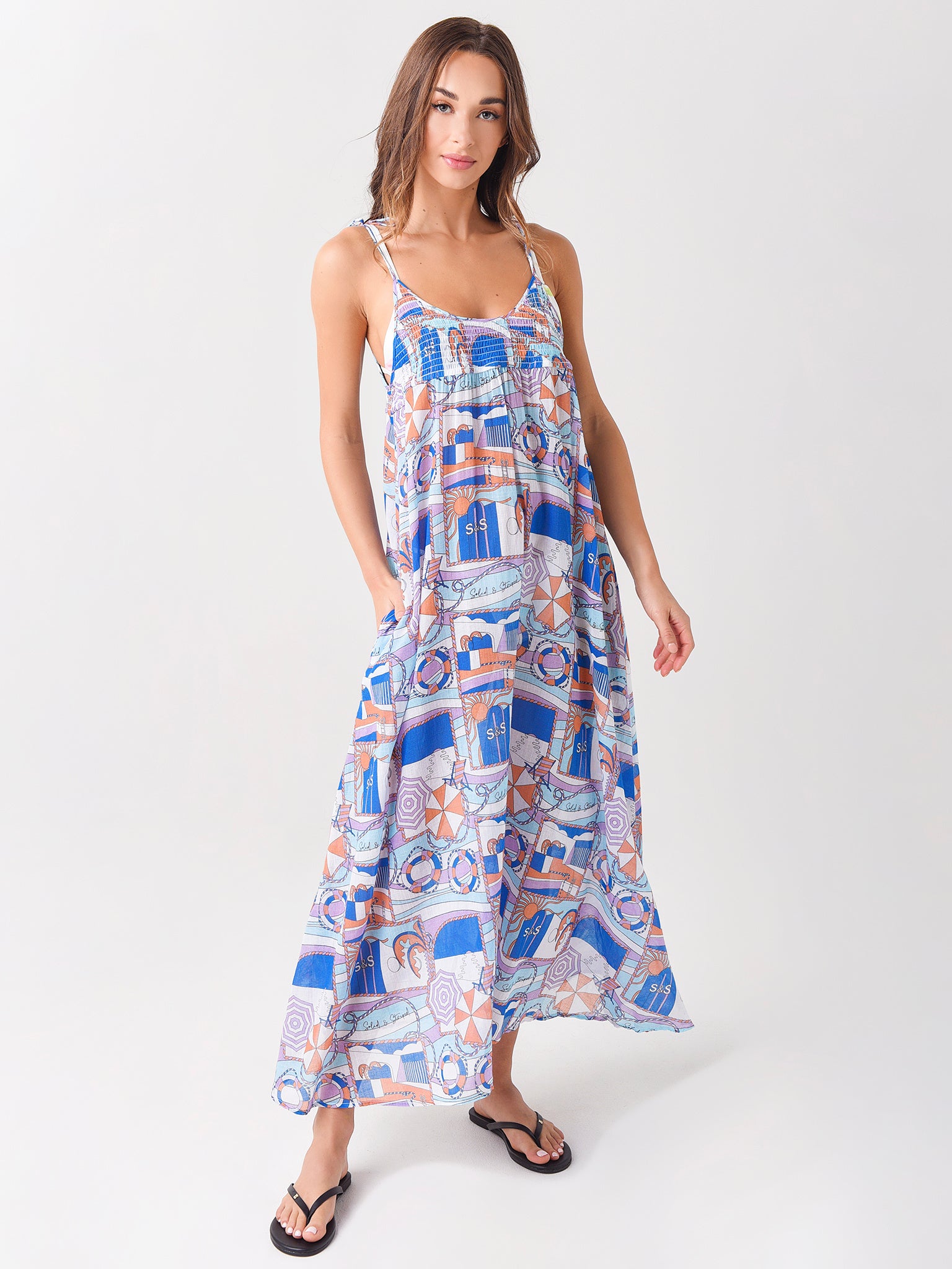 Solid & Striped The Riley Dress - Saint Bernard