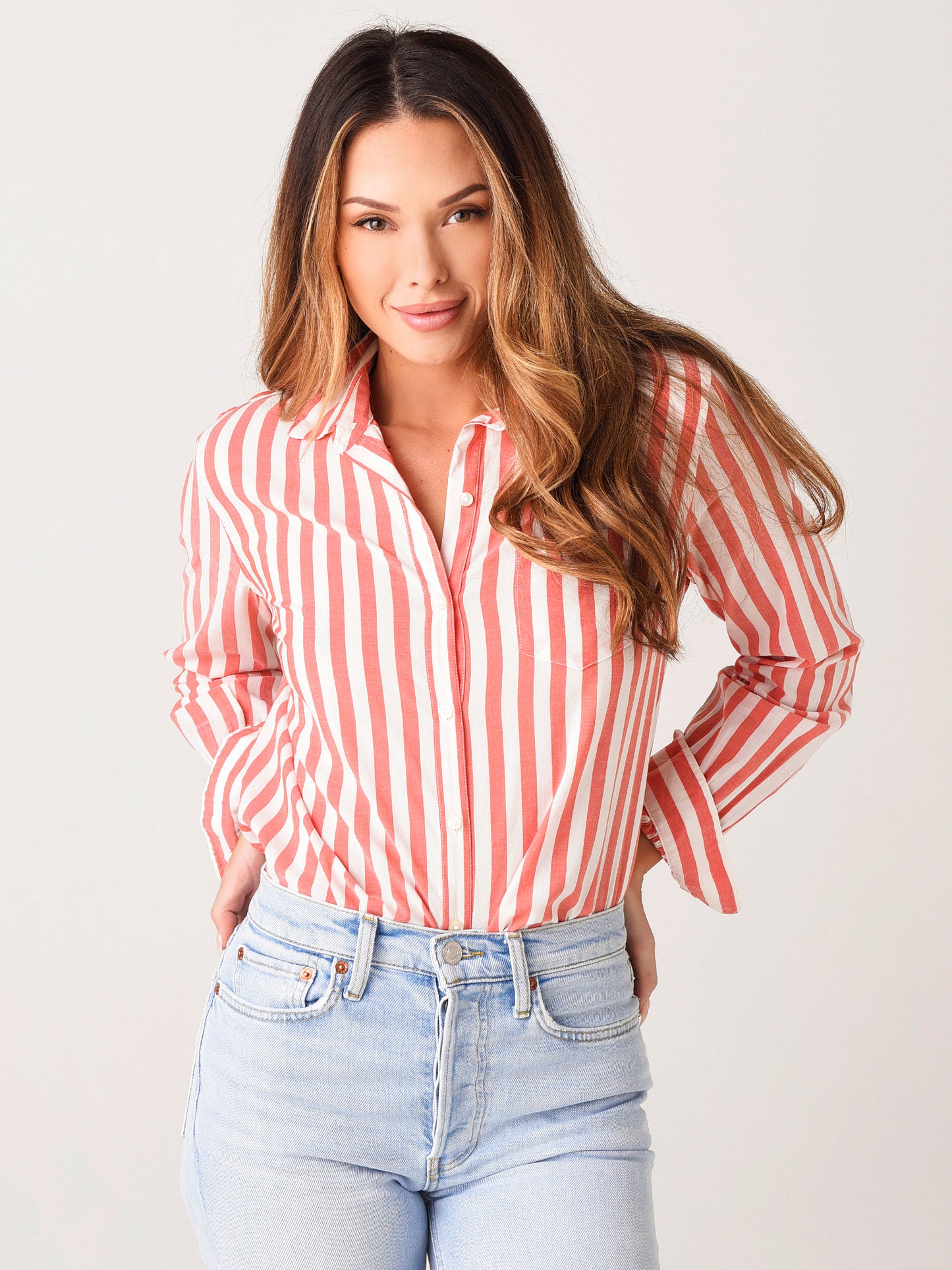 Trovata Women's Grace Classic Shirt - Saint Bernard