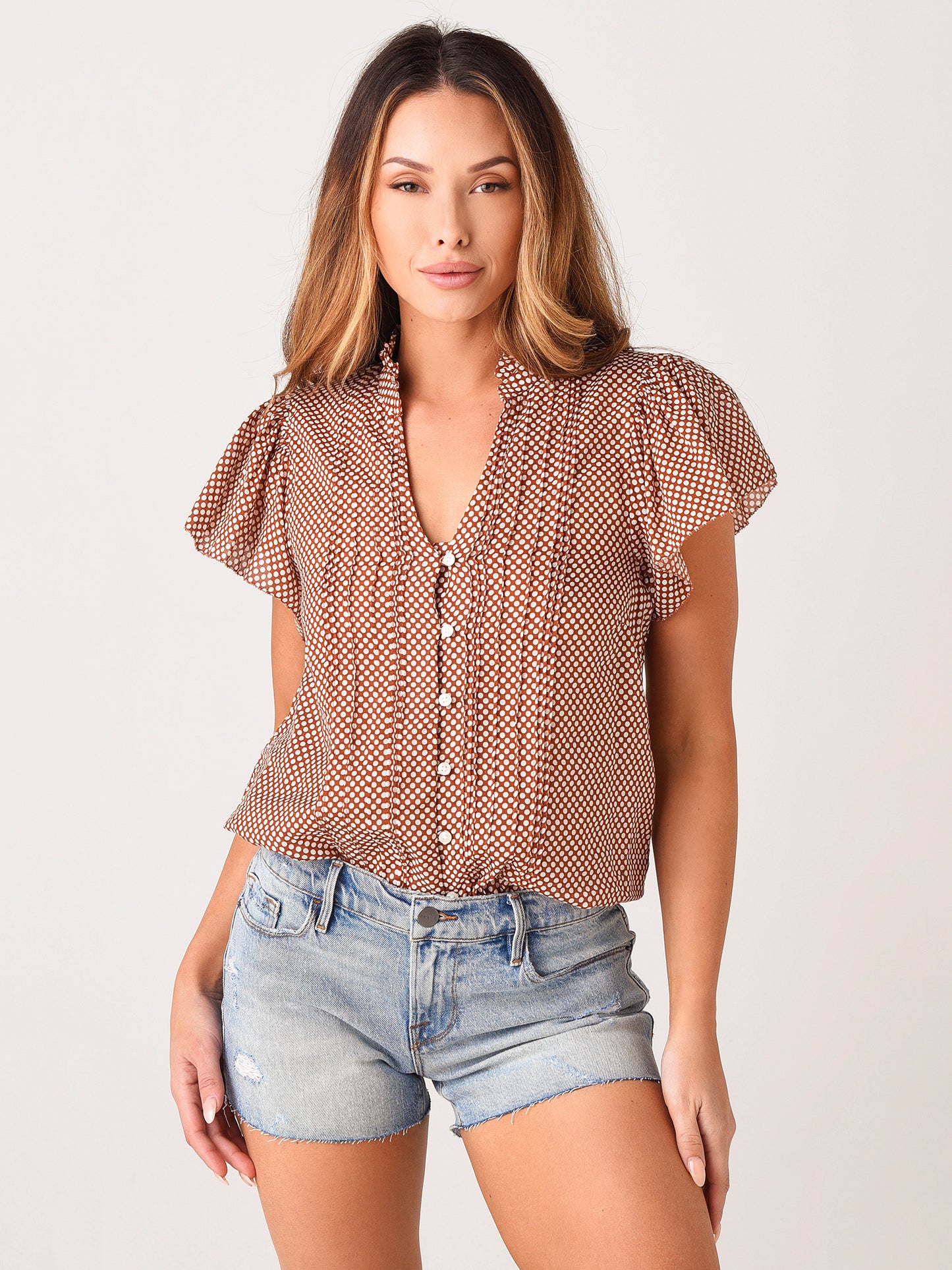 Trovata Women's Cate Blouse - Saint Bernard