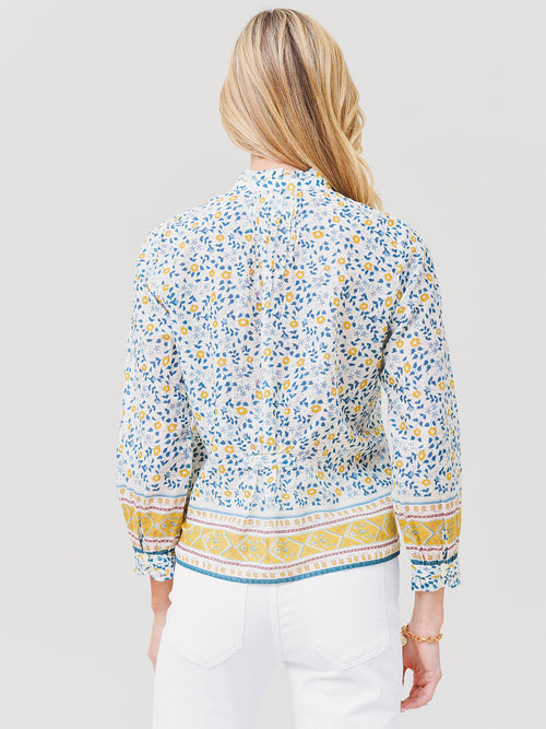 Trovata Women's Finley Pintuck Blouse