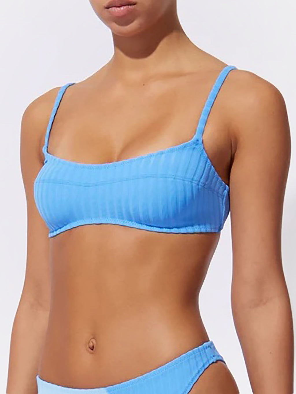 Solid & Striped Women's The Elsa Ribbed Bikini Top - Saint Bernard