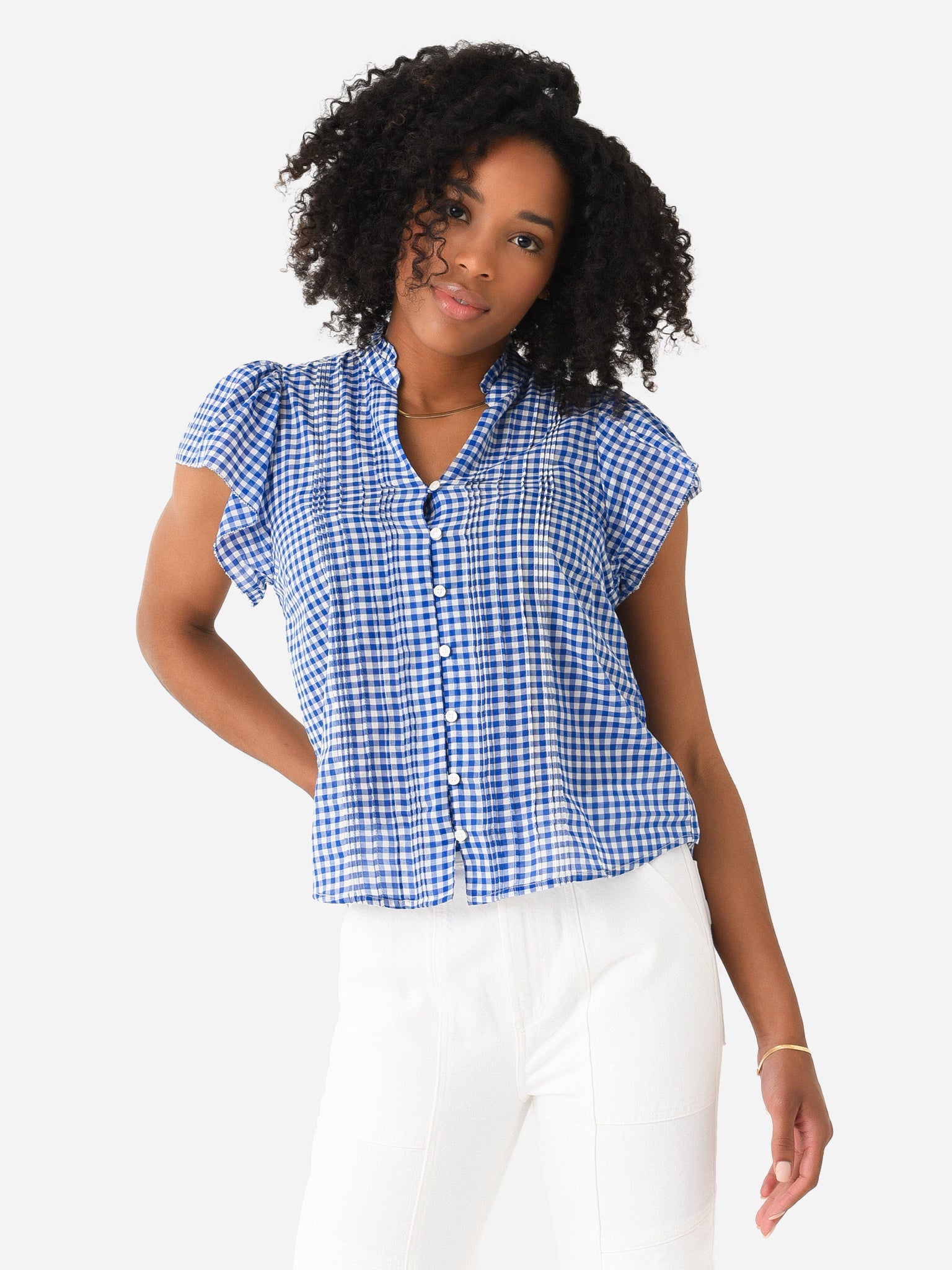 Trovata Women's Cate Blouse - Saint Bernard