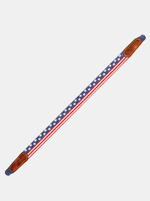 Smathers & Branson Old Glory Needlepoint Sunglasses Strap