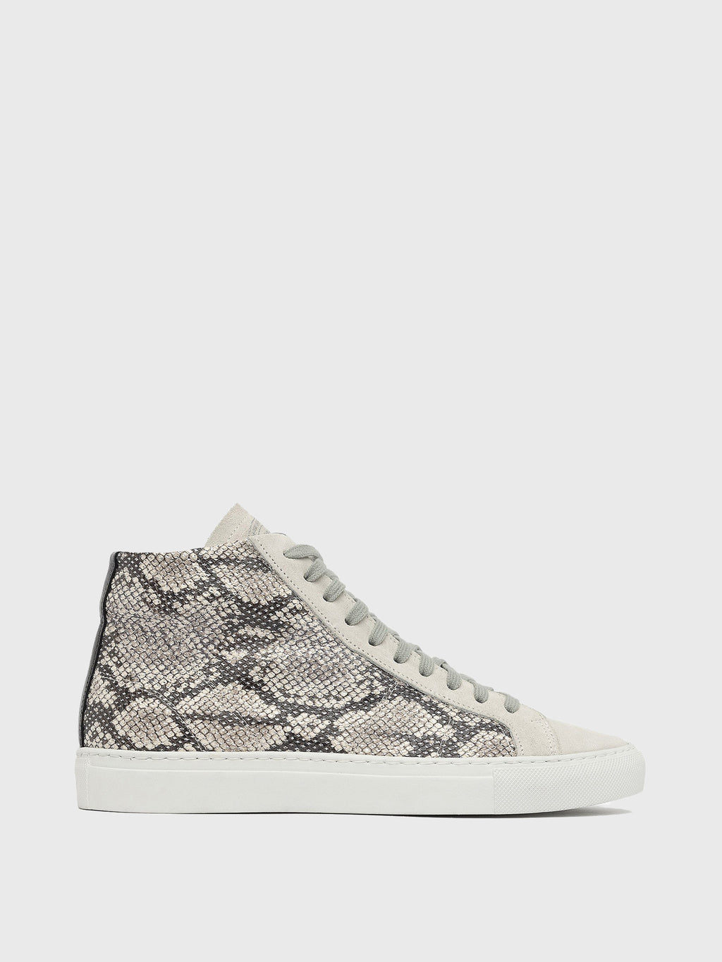 P448 Women's Star Python High-Top Sneaker - Saint Bernard