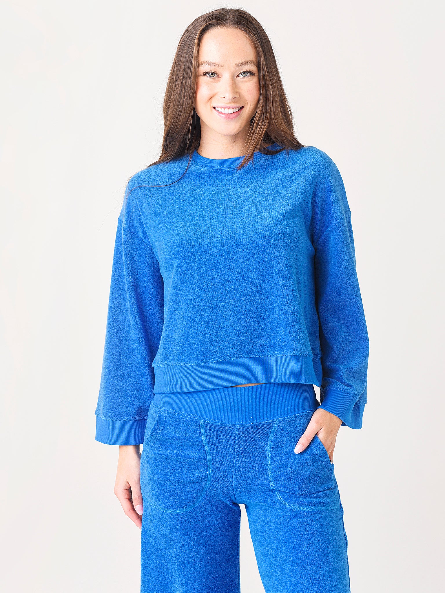 Warm Women's Minimal Sweatshirt - Saint Bernard