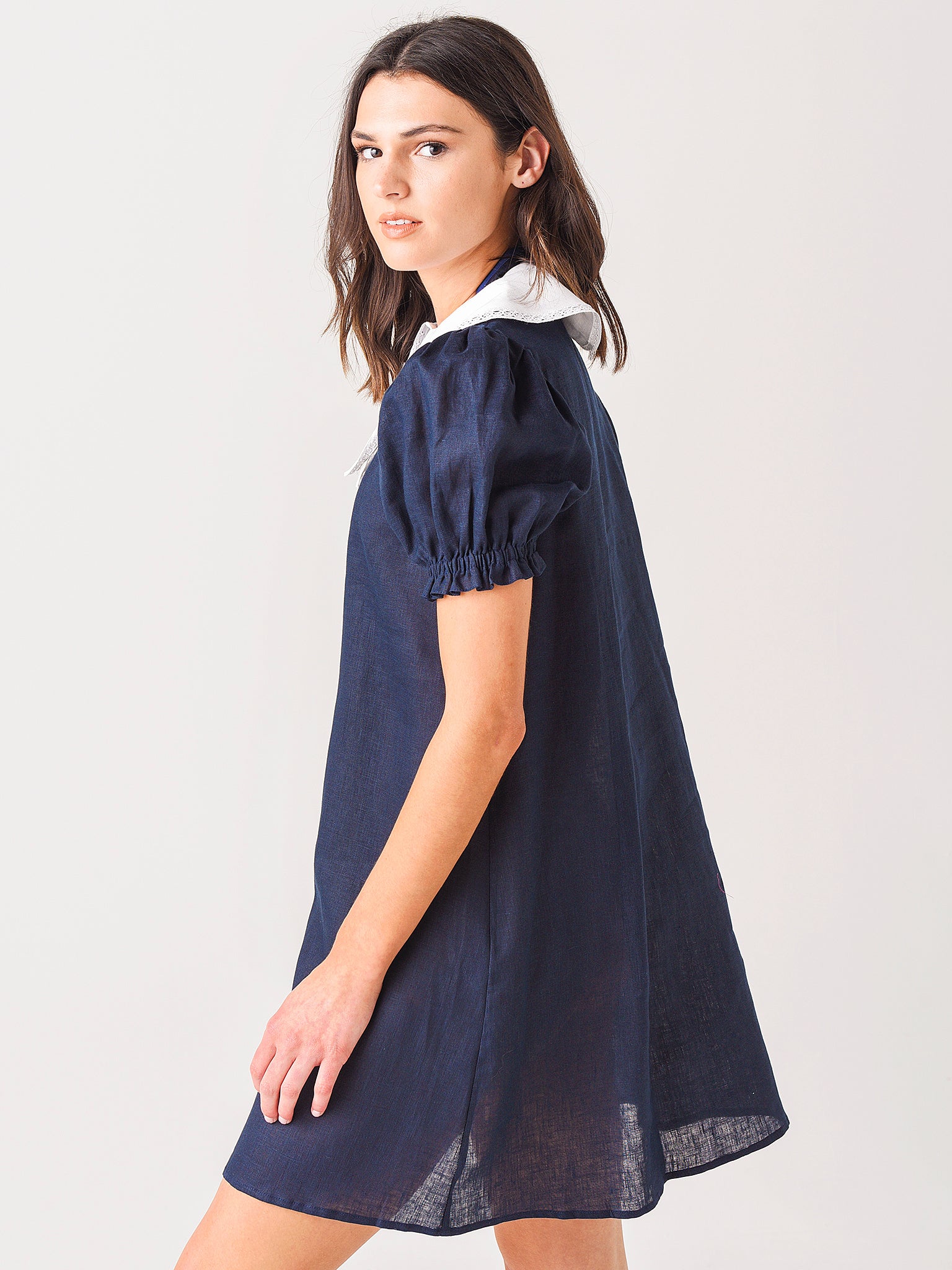 Sleeper Women's Marie Linen Dress Sleeper Women's Marie Linen Dress
