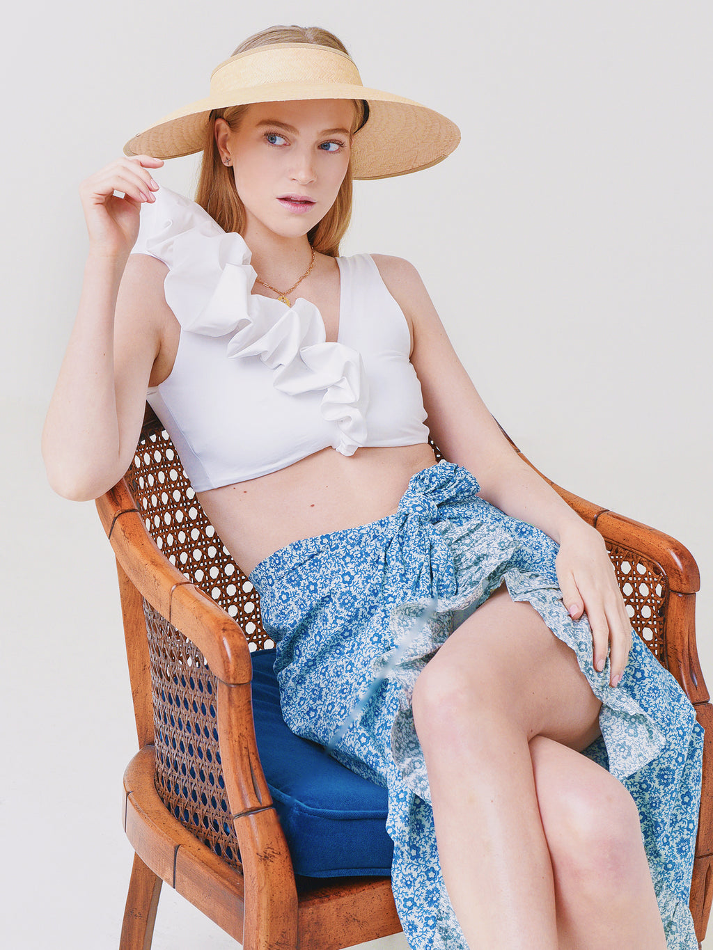 SEA Women's Ida Print Sarong - Saint Bernard