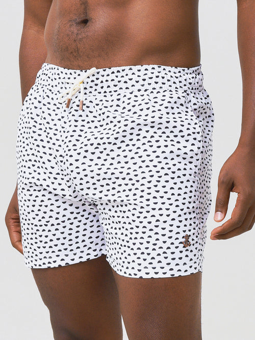 Retromarine Men's Half Circle Swim Trunk