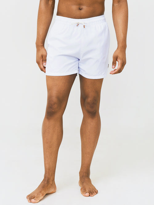 Retromarine Men's Off White Swim Trunk