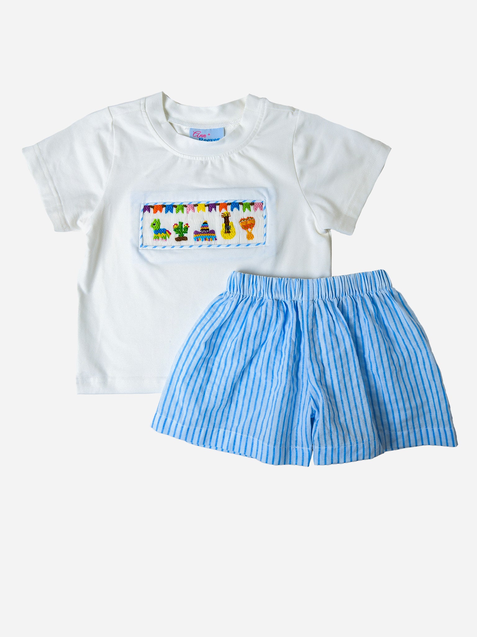 Ann+Reeves Boys' Robert Short Set - Saint Bernard